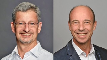 Udo Müller (li.) und Thomas Schek