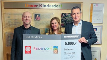 Autohaus Unterberger: Spende für Caritas Kinderdorf