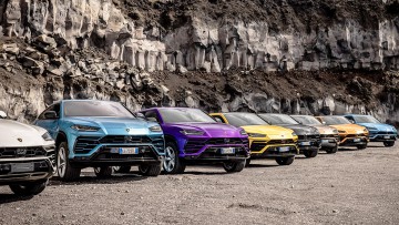 Lamborghini Urus auf Sizilien