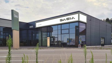 Autohaus von der Weppen neues Dacia-Autohaus in Oberschopfheim