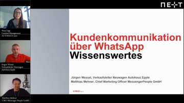 Händlerstimme: Kundenkommunikation über WhatsApp