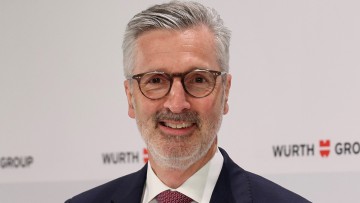 Robert Friedman auf der Würth-Bilanzpressekonferenz 2023