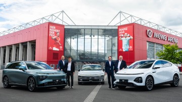 Xpeng steigt als Mobilitätspartner bei Mainz 05 ein