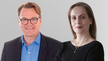 Lars Bialkowski, Managing Director BYD Deutschland, und Maria Grazia Davino, SVP + Regional Managing Director BYD Europe