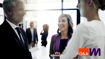 Menschen im Gespräch