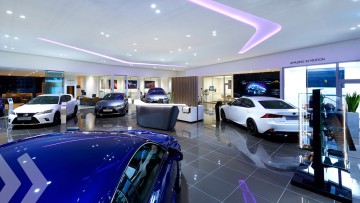 Lexus Showroom-Design von Arno