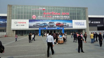 Impressionen von der "Auto China"