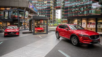 Mazda-Pop-up-Stand in Berlin