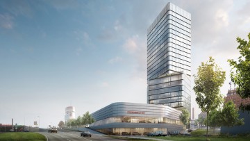 Porsche Design Tower / Neues Porsche Zentrum Stuttgart