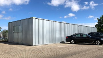 Autohaus Wigger baut neue Reifenlagerhalle