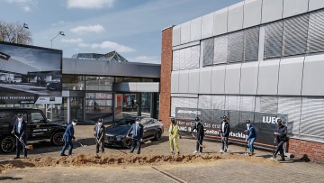 Lueg Gruppe - Spatenstich für AMG Brand Center Essen