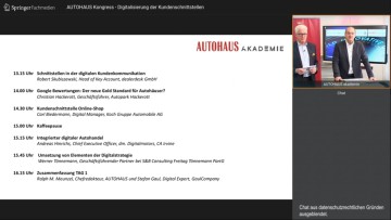 Video AUTOHAUS Kongress Digitalisierung Kundenschnittstellen - Vortrag Gaul/Wirzberger (23. Februar 2022)