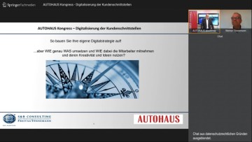 Video AUTOHAUS Kongress Digitalisierung Kundenschnittstellen - Vortrag Tönnemann (23. Februar 2022)