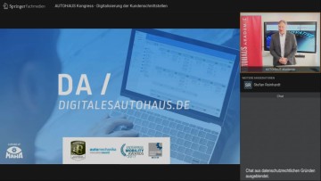 Video AUTOHAUS Kongress Digitalisierung Kundenschnittstellen - Vortrag Gudat/Reinhardt (24. Februar 2022)