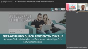 Video AUTOHAUS Kongress "Die erfolgreichsten Konzepte für den Gebrauchtwagen Zu- und Verkauf"- Tobias Schmitt