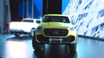 Video Mercedes-Benz X-Klasse Concept (Quelle: Wesat-TV.de)