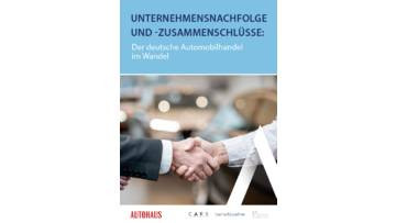 CARS-Studie Unternehmensnachfolge und -zusammenschlüsse 