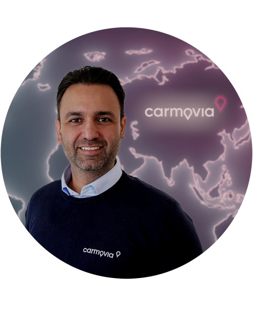 Porträtbild von Umut Dasdemir, CEO von carmovia