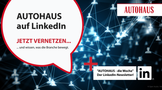 Folgen Sie AUTOHAUS online auf LinkedIn!