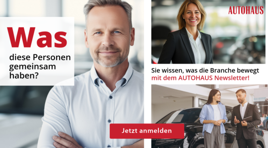 AUTOHAUS Newsletter abonnieren