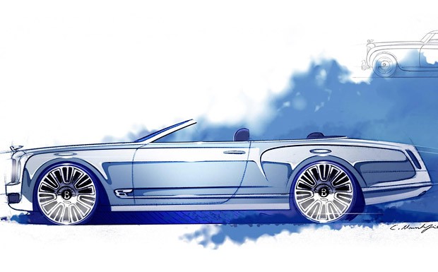Bentley Mulsanne Cabrio (Skizzen)