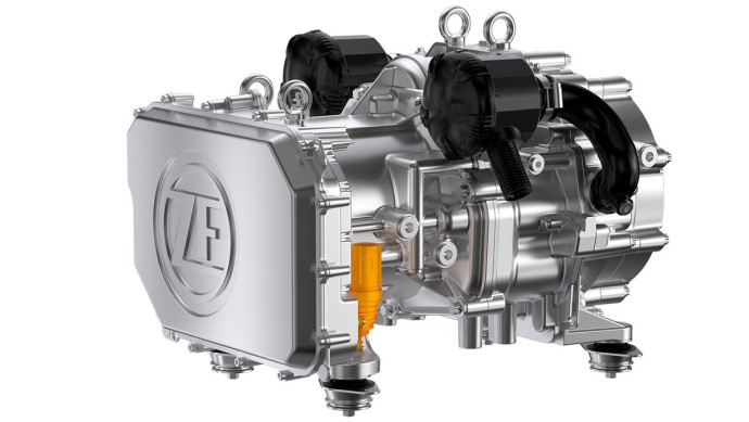 Mit der e-comp Scroll präsentiert ZF eine effiziente und geräuscharme Druckluftversorgung für Elektro-Nutzfahrzeuge der nächsten Generation