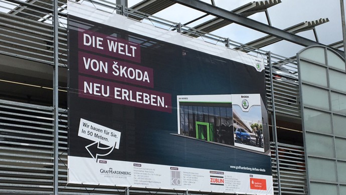 Graf Hardenberg baut neues Skoda-Haus