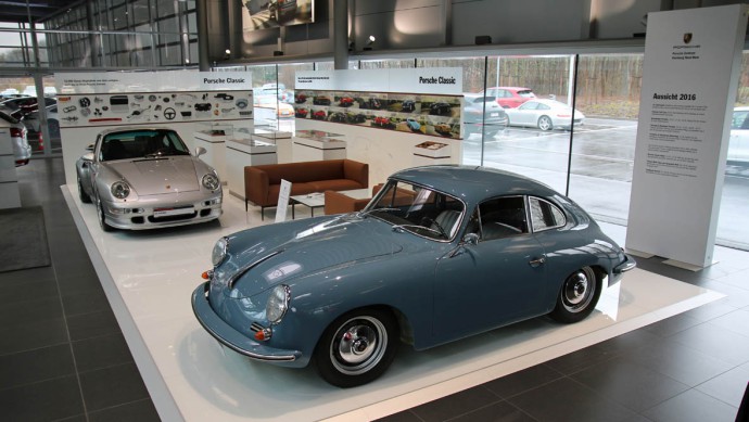 Porsche Hamburg Nord-West mit "Classic Corner"