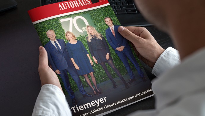 Cover des AUTOHAUS-Firmenspezials Tiemeyer Gruppe