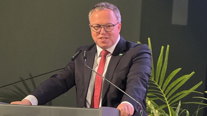 Mario Voigt bei der AME-Eröffnung 2026