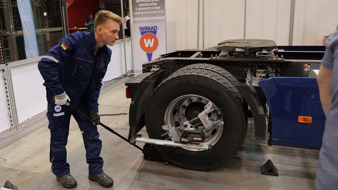 Andreas Schuck bei den EuroSkills 2023 in Danzig