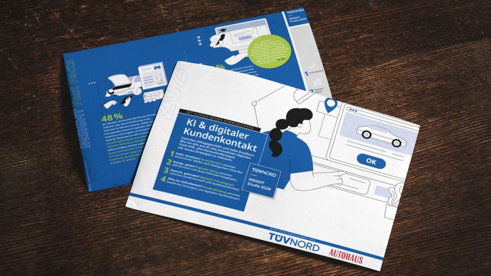 TÜV NORD Studie auf Holzuntergrund