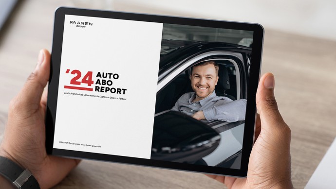 Faaren legt den Auto Abo Report 2024 vor