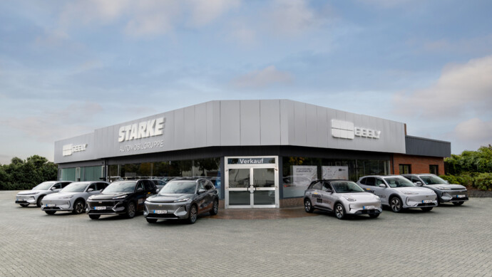 Geely-CI bei der Starke Gruppe Osnabrück