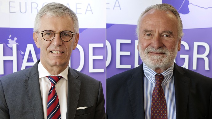Karl Manfred Lochner und Johannes Hall