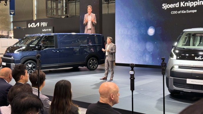 Kia PV7 Premiere auf der IAA Transportation