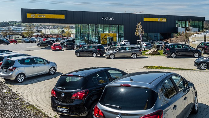 Opel-Autohaus Rudhart in Heidenheim