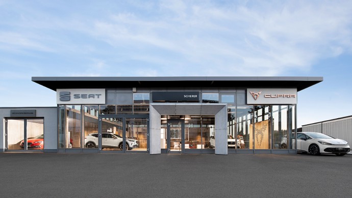 Scherer Gruppe: Cupra Garage in Kaiserslautern