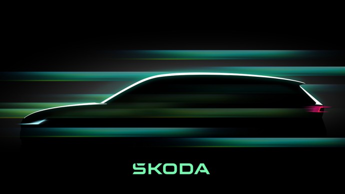 Skoda Superb Skizzen (2023)