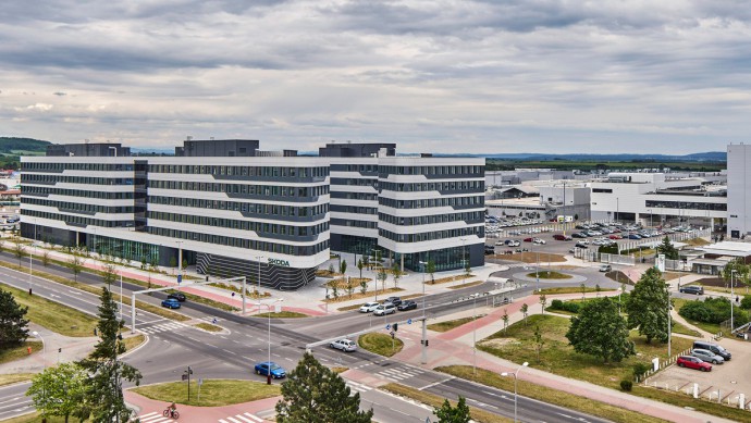 Skoda Unternehmenszentrale Mladá Boleslav