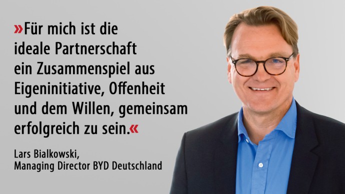 Lars Bialkowski, Managing Director  BYD Deutschland