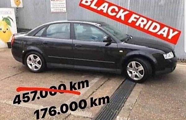 Black Friday ganzjährig