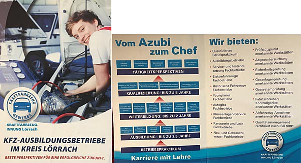 Ausbildungsbörse Kfz-Innung Lörrach