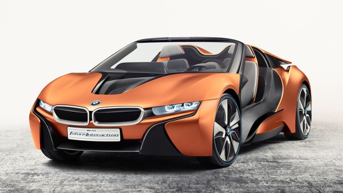 BMW i8 Spyder Vision Future Interaction mit "Air Touch"