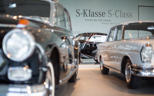 Mercedes S-Klasse: Sonderausstellung im Werksmuseum