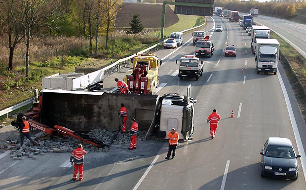 Autobahn Unfall