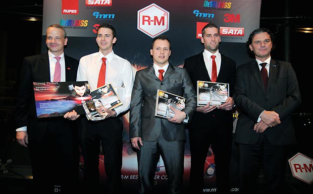 R-M Autoreparaturlacke: Ole Kristian Fureid aus Norwegen gewinnt Best Painter Contest 2013