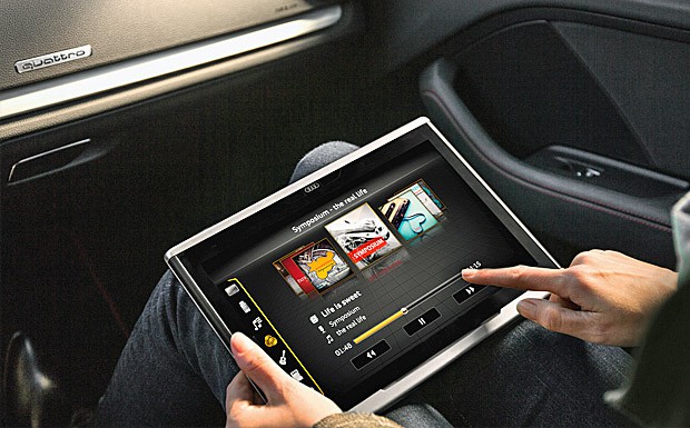 CES in Las Vegas: Audi baut Tablet-Display ins Auto ein