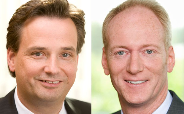 Wolfgang Booms und Wolfgang Kopplin