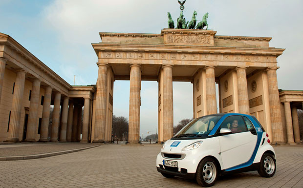 Kurzzeitmiete: Car2go startet in Berlin